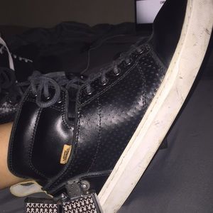 Vans Black Leather OTW Collection Sneakers